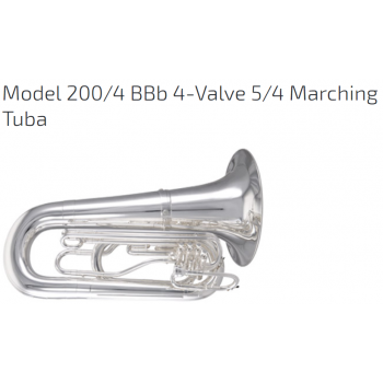 KÈN INSTRUMENTS - MARCHING BRASS-Model 200-4 BBb 4-Valve 5-4 Marching Tuba